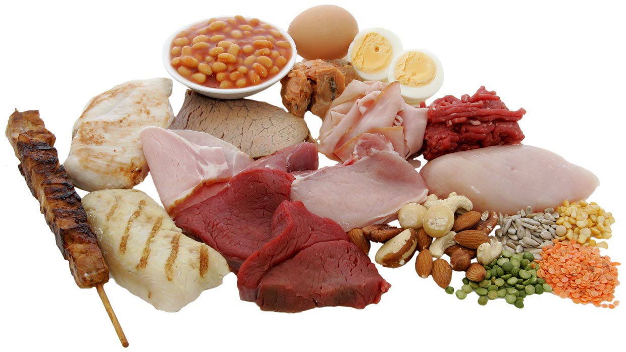 مصرف پروتئین طبیعی