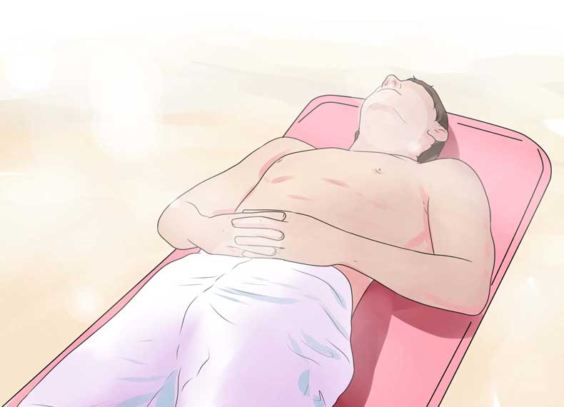 حمام آفتاب برای پسوریازیس