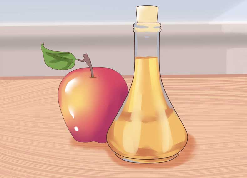 درمان پسوریازیس با سرکه سیب