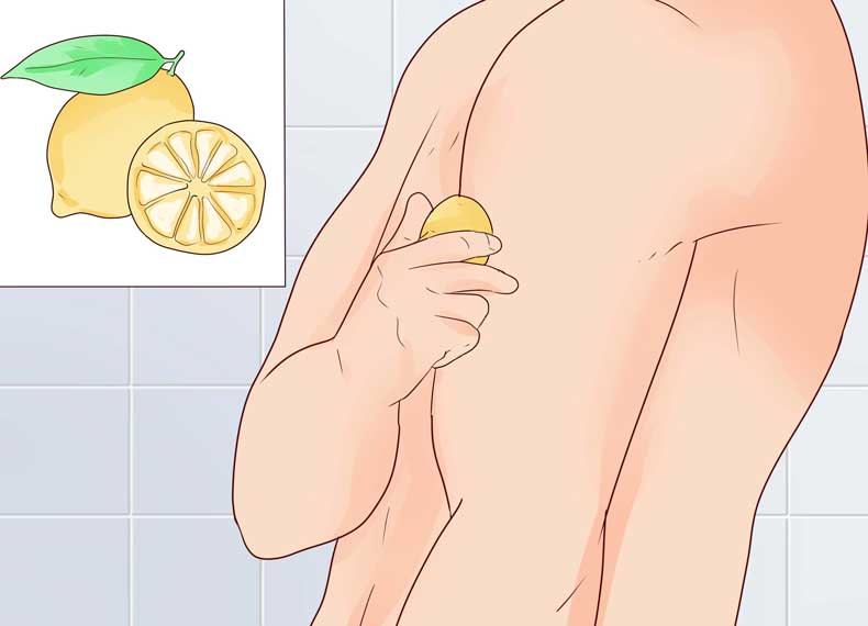 درمان اگزما با لیمو