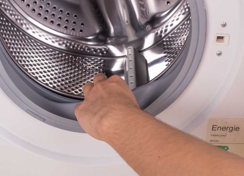 تمیز کردن واشر ماشین لباسشویی