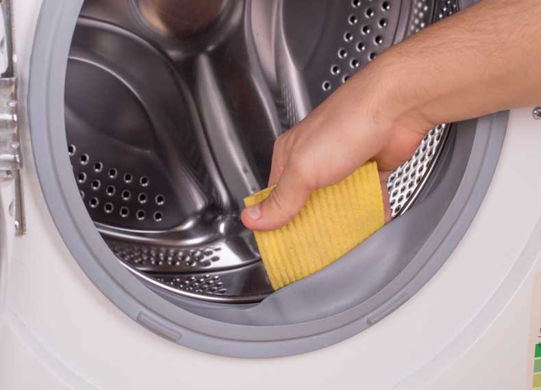 ضد عفونی کردن واشر ماشین لباسشویی