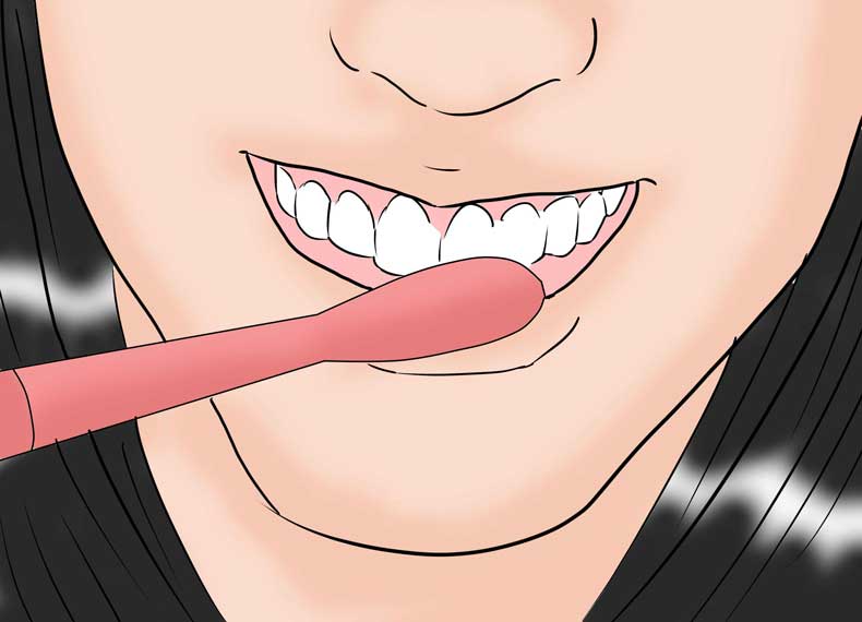 کاهش دندان درد با مسواک
