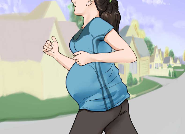 ورزش و ورم در زمان بارداری