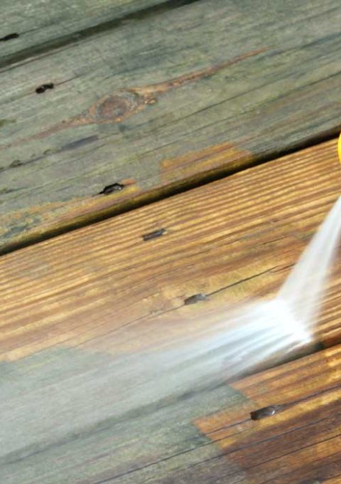 تمیز کردن چوب