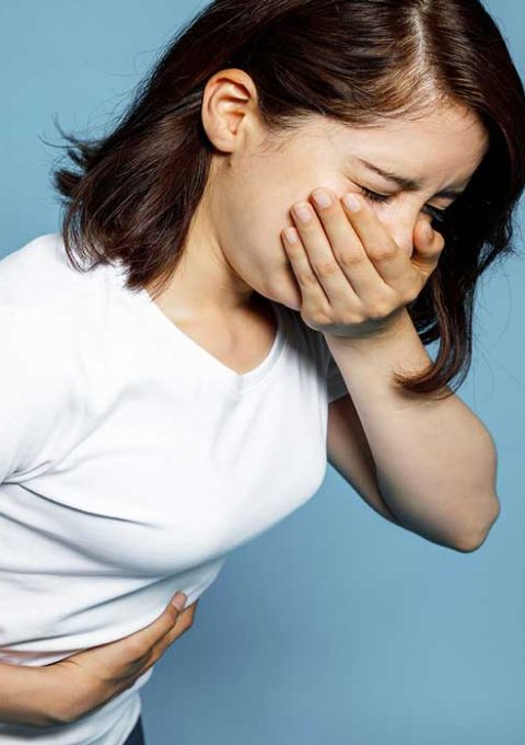 درمان حالت تهوع